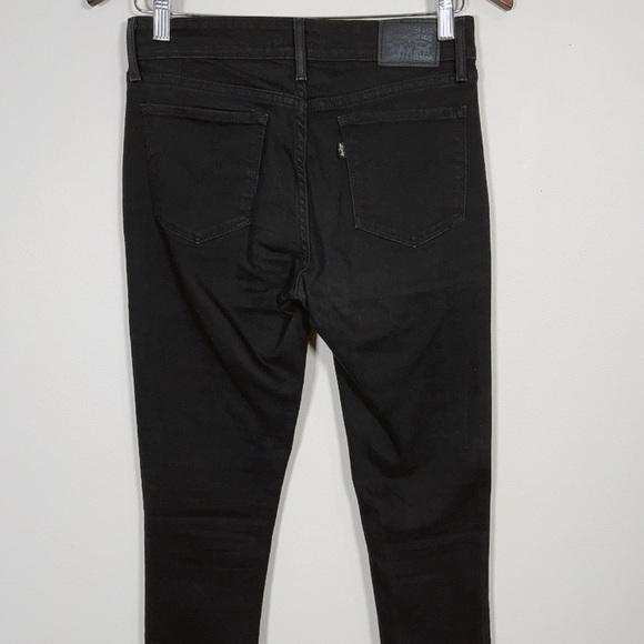 LEVI'S |  711 SKINNY BLACK JEANS - Picture 7 of 16